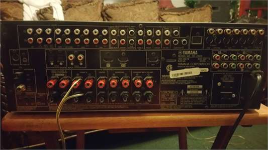SOLVED: I have a yamaha RX-V663 receiver but can't get no - Fixya
