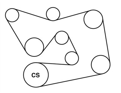 SOLVED: Routing of serpentine belt 2000ford escort zx2 - Fixya
