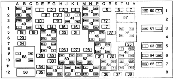 Fuse Box Diagram for 1984 Nissan Datsun Pickup - Fixya