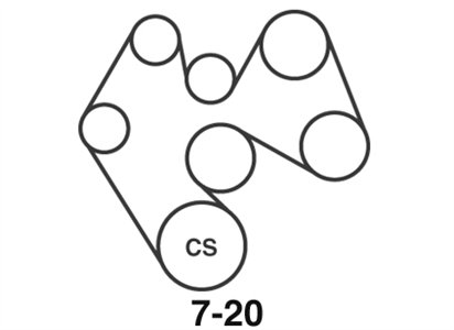serpentine belt diagram 1997 jeep grand cherokee Questions & Answers