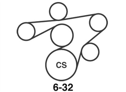 SOLVED: Belt Routing Diagram - 2006 Honda Odyssey | Fixya