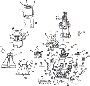hoover steamvac leaking water bottom Questions & Answers (with Pictures
