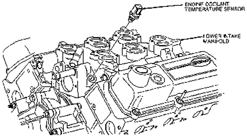 2001 windstar coolant temperature sensor Questions & Answers (with