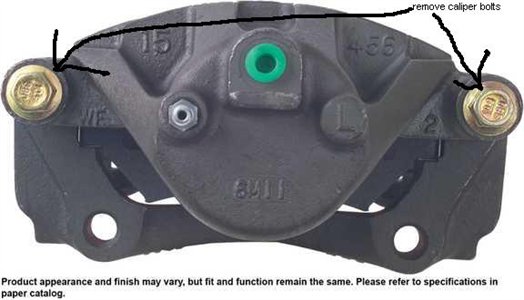 SOLVED: Rear brake calipers 1998 cadillac deville - Fixya