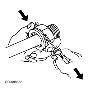 2001 chevy suburban 2500 4x4 8.1L radiator is leaking from - 2001