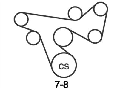 Solution for:"Diagram for serpentine belt..." -Fixya