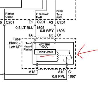 SOLVED: Rear turn signals only work with the running - Cars & Trucks