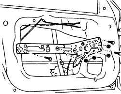 SOLVED: How to remove power window motor, 2000 toyota - Camry | Fixya