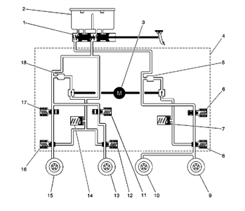40 2001 chevy silverado brake line diagram