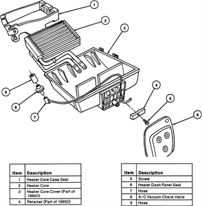 SOLVED: How do you replace a heater core in a 1998 ford - 1998 Ford
