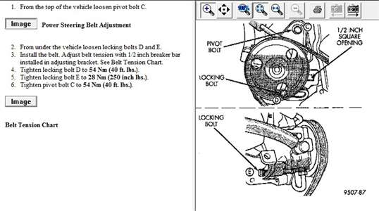 SOLVED: How to change the serpentine belt on '98 Plymouth - Fixya