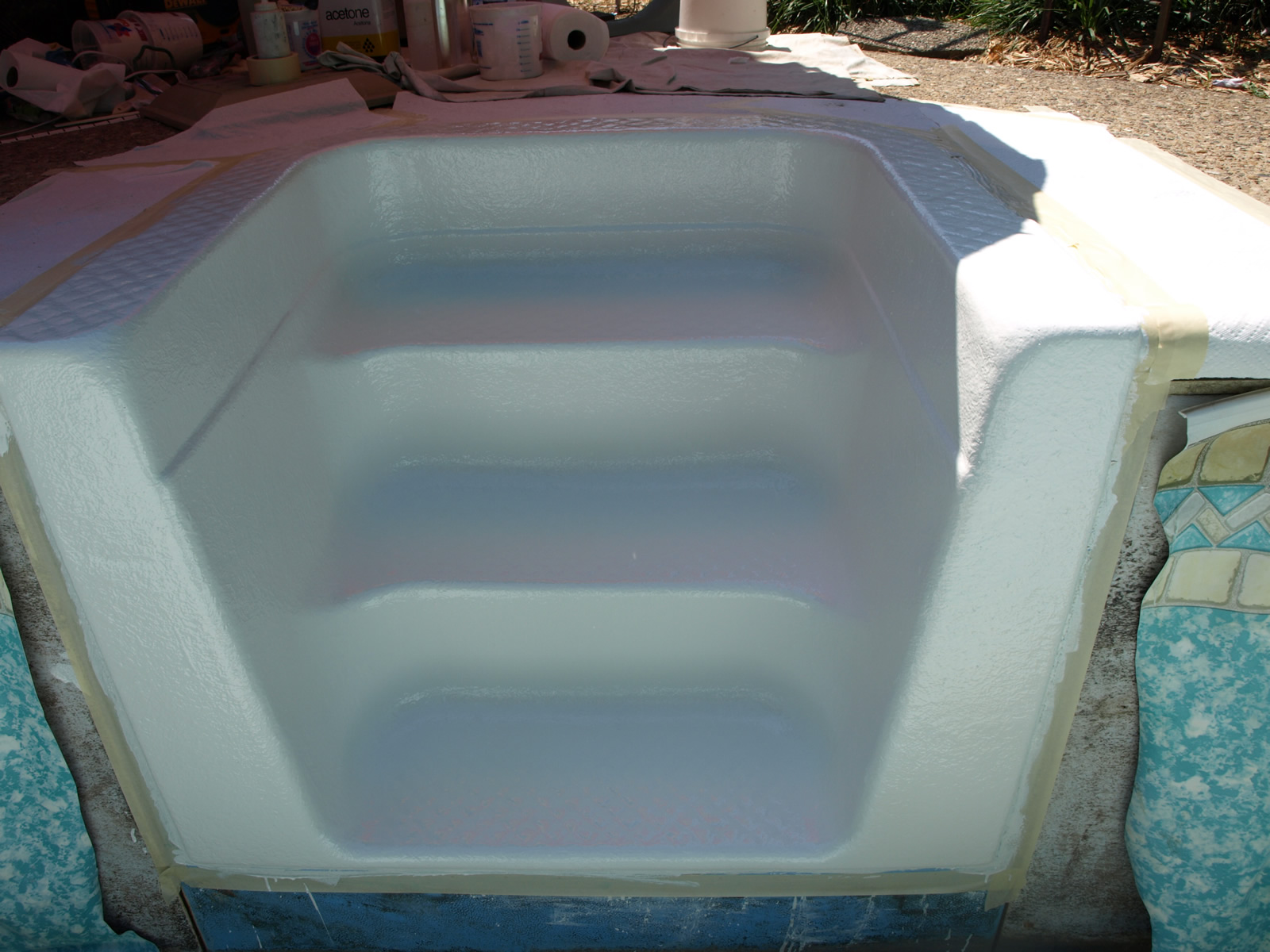 Fiberglass Pool Step Repair Kit
