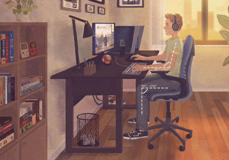 How to Ensure Proper Posture When Gaming FizX
