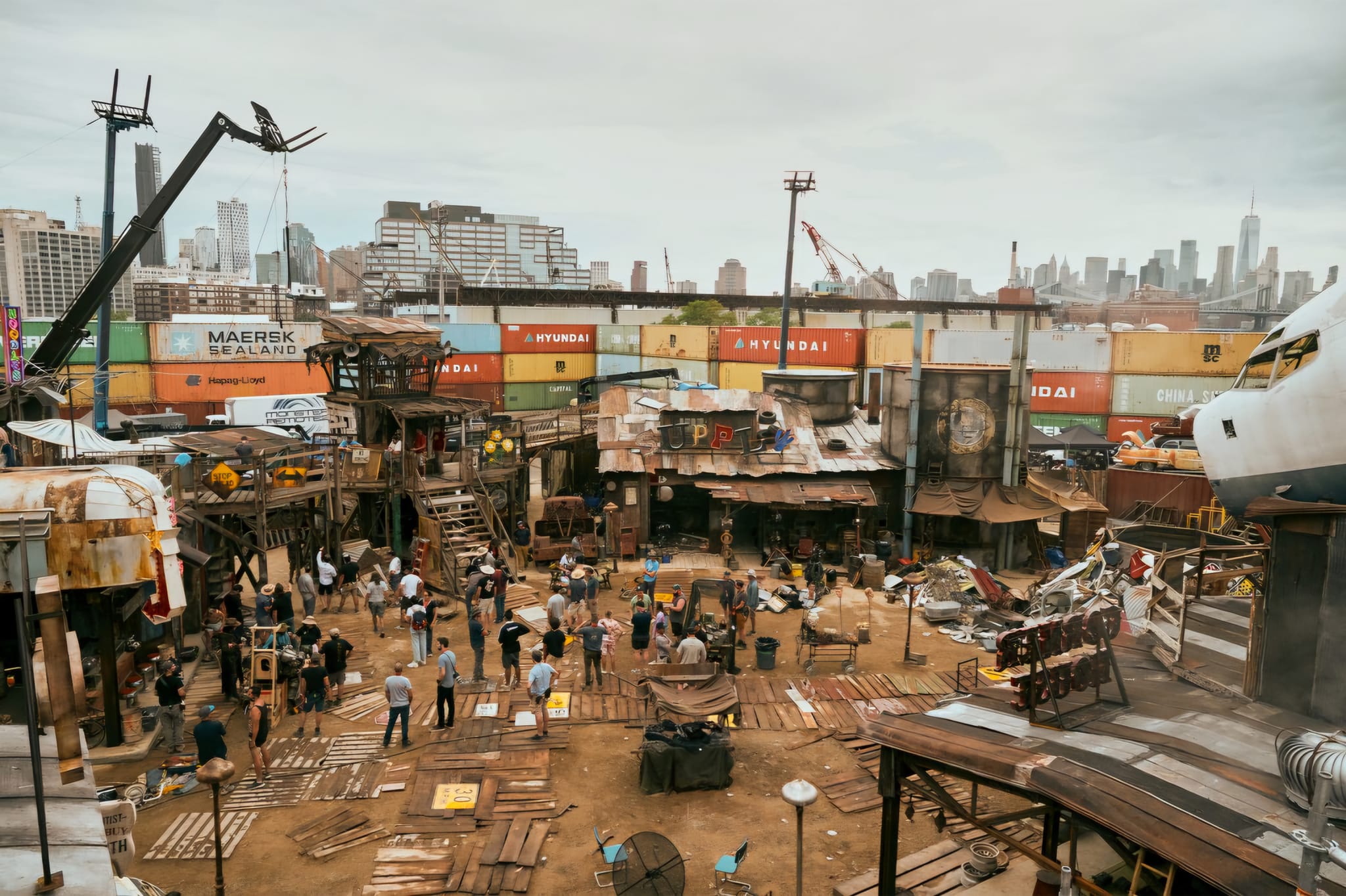 Fallout TV Series Behind The Scenes Set Photos FizX(03)