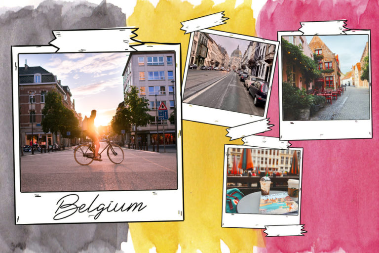 Postcard from Belgium send a personalised souvenir