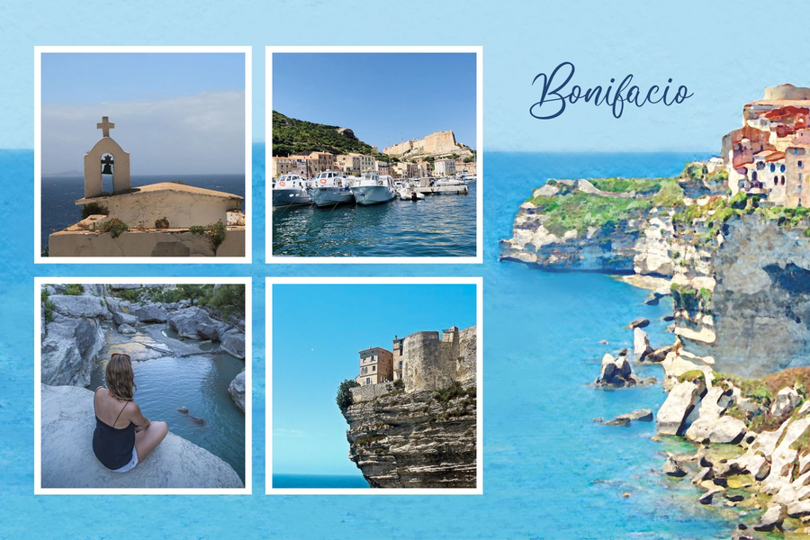 Pain Points De "Carte Postale De La Corse" Partagez vos vacances avec une carte postale Corse Fizzer