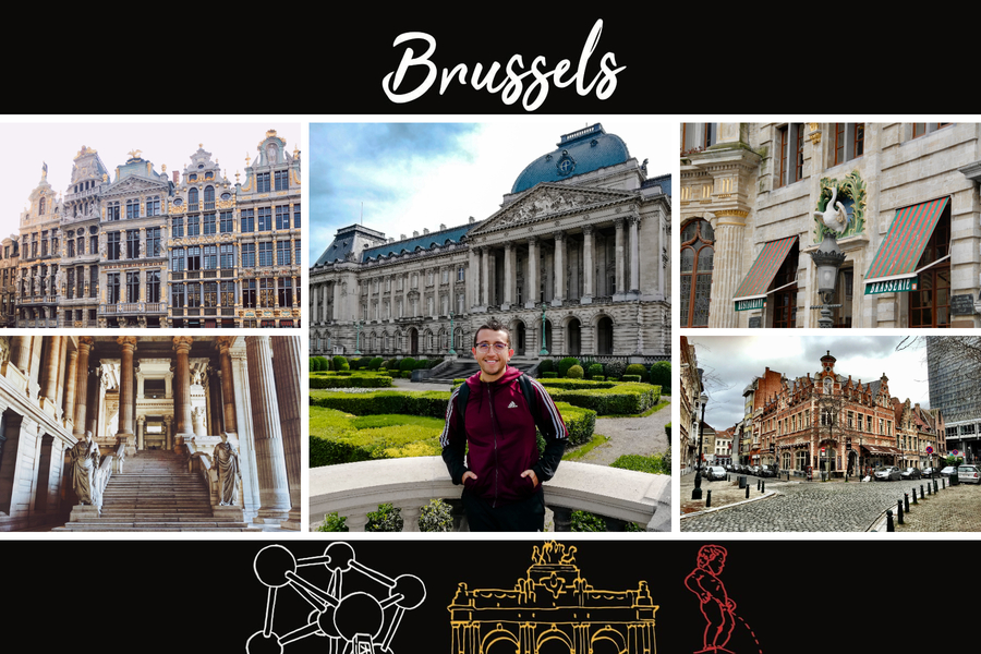 Postcard from Belgium send a personalised souvenir