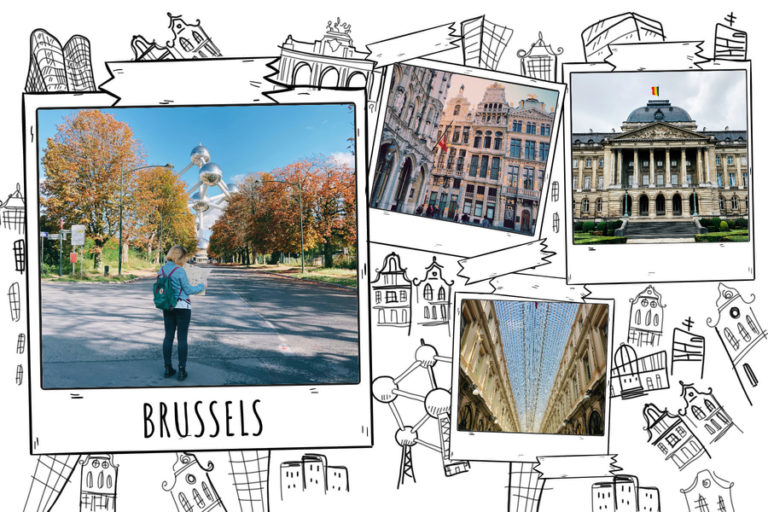Postcard from Belgium send a personalised souvenir