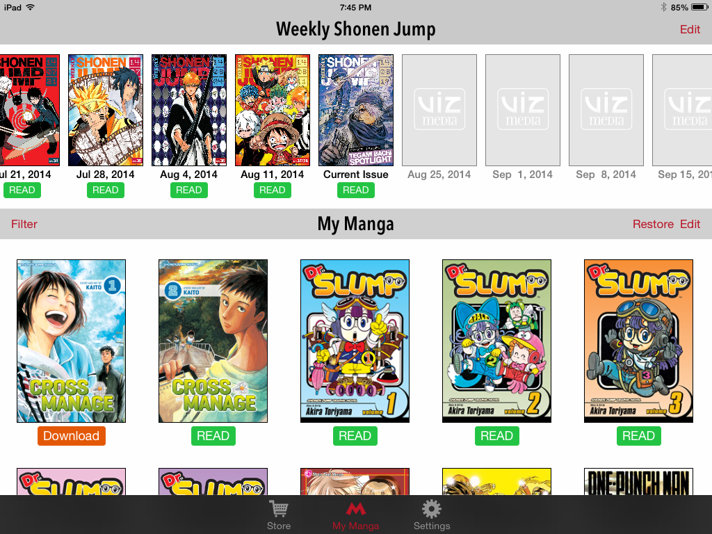 Sweet Reads Shonen Jump Reading Suggestions