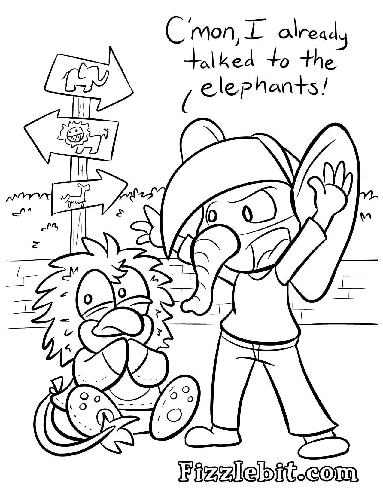 Fizzlebit zoo disguise Fizzlebit