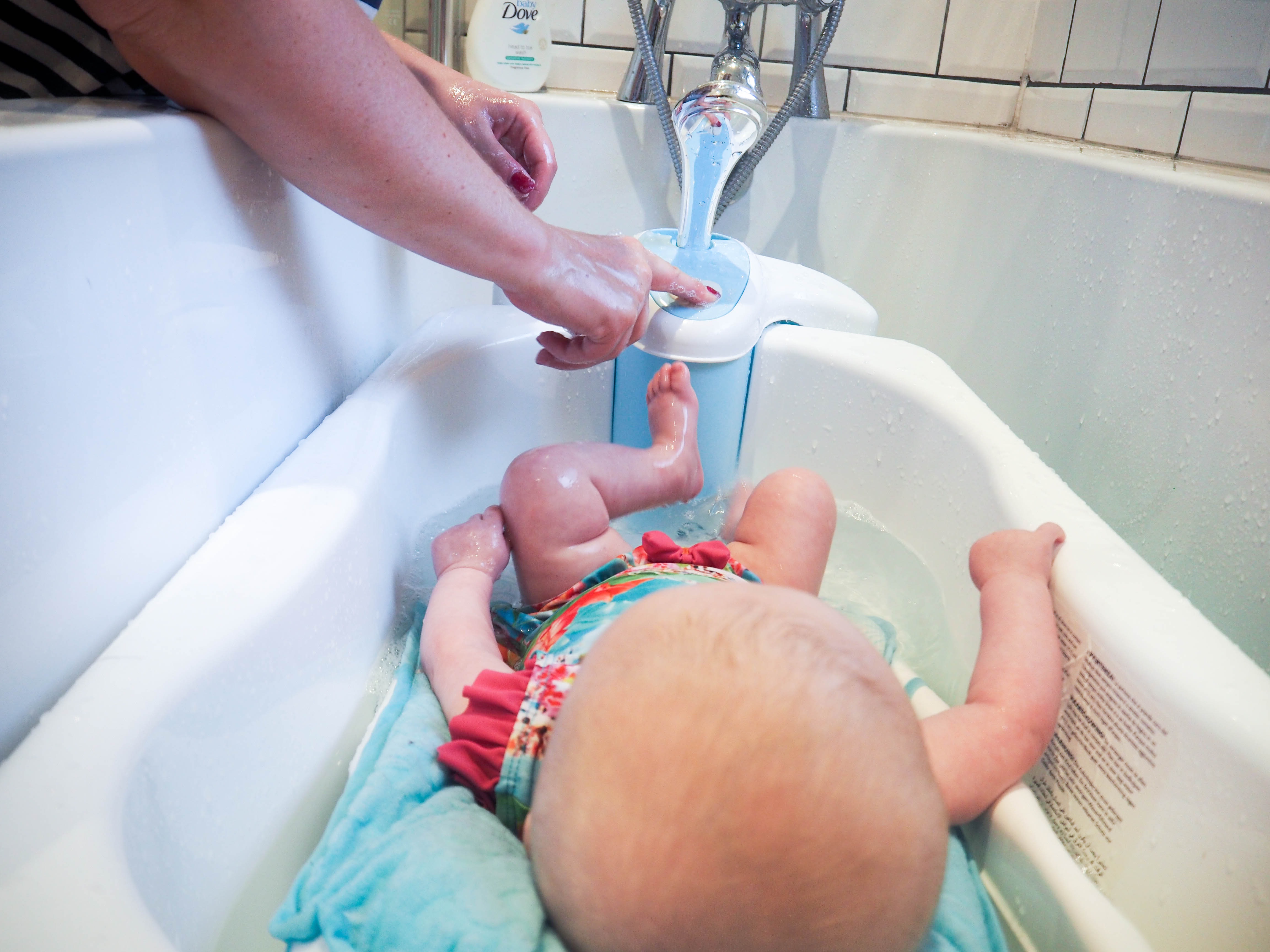 summer's eve baby bath tub