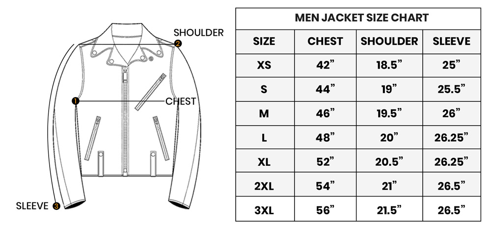 Mens Sizing Measurement Guide In Australia