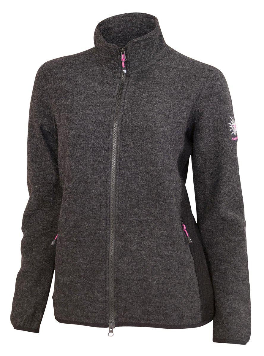 Ivanhoe Women's Mila Full Zip Graphite Marl Fjellsport.no