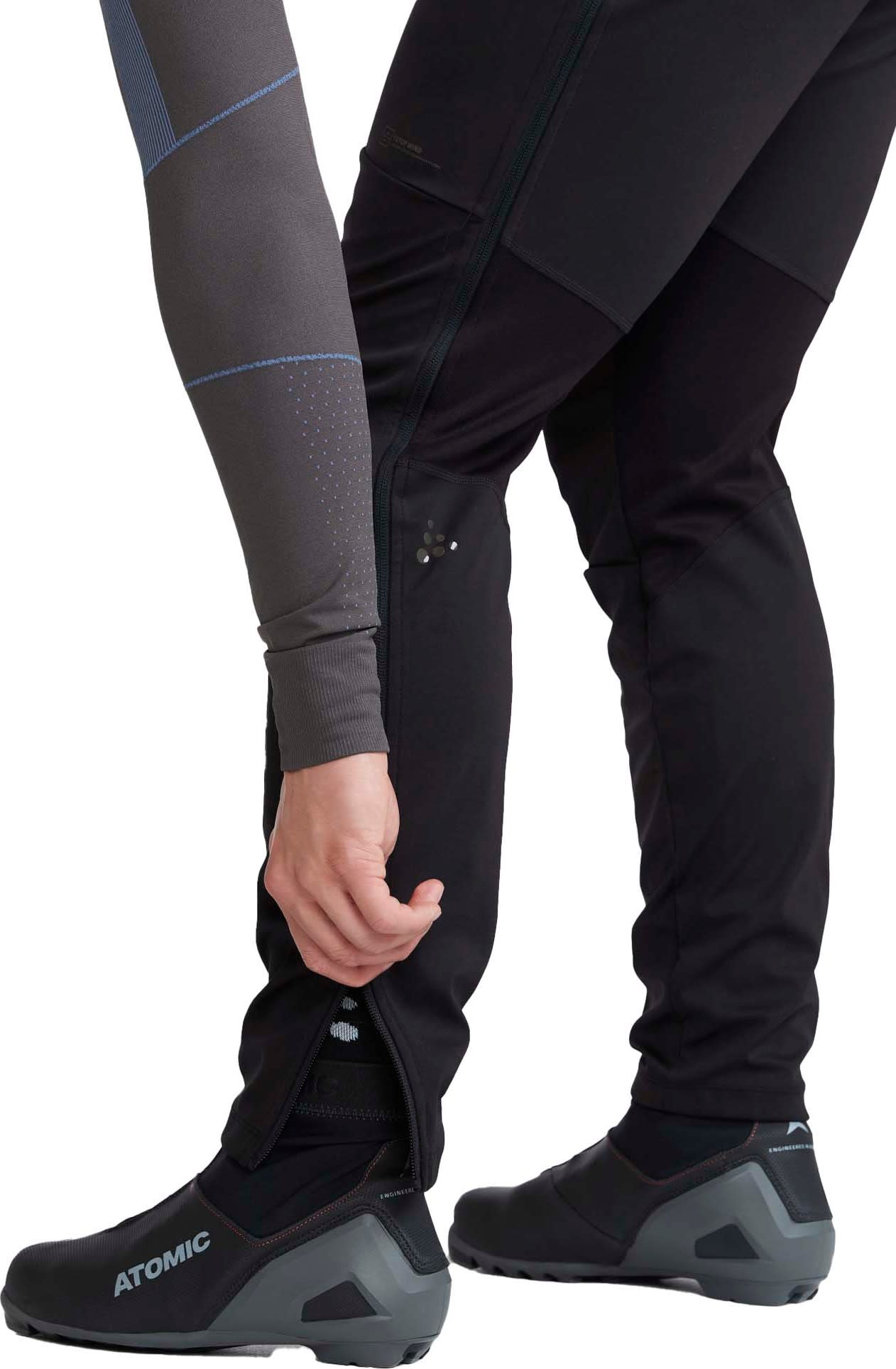 Craft Men's Core XC Ski Training FZ Pants Black Kjøp Craft Men's Core