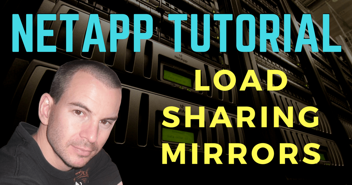 NetApp Load Sharing Mirrors Tutorial FlackBox