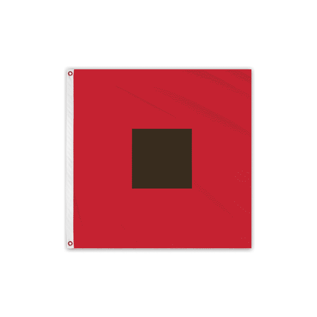 Hurricane Storm Warning Signal Flag 36"x36"