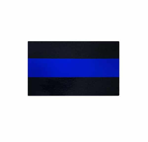 Classic Thin Blue Line Sticker 3" x 5"