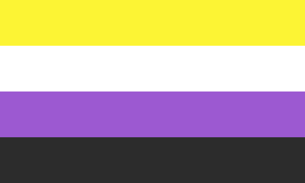 Nonbinary flag color codes