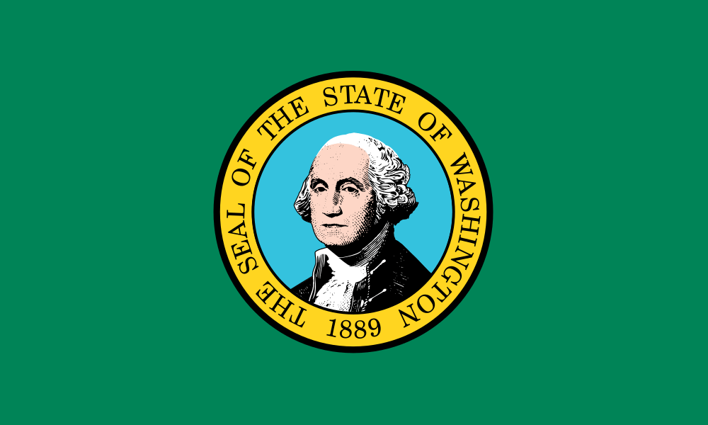 Washington (State) flag color codes