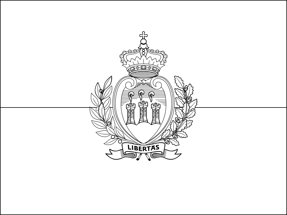 Download Sanmarino Flag (PDF, PNG, JPG, GIF, P)