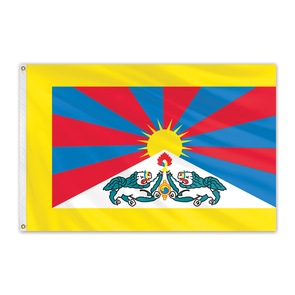 Tibet Outdoor E Poly Flag 3'x5'