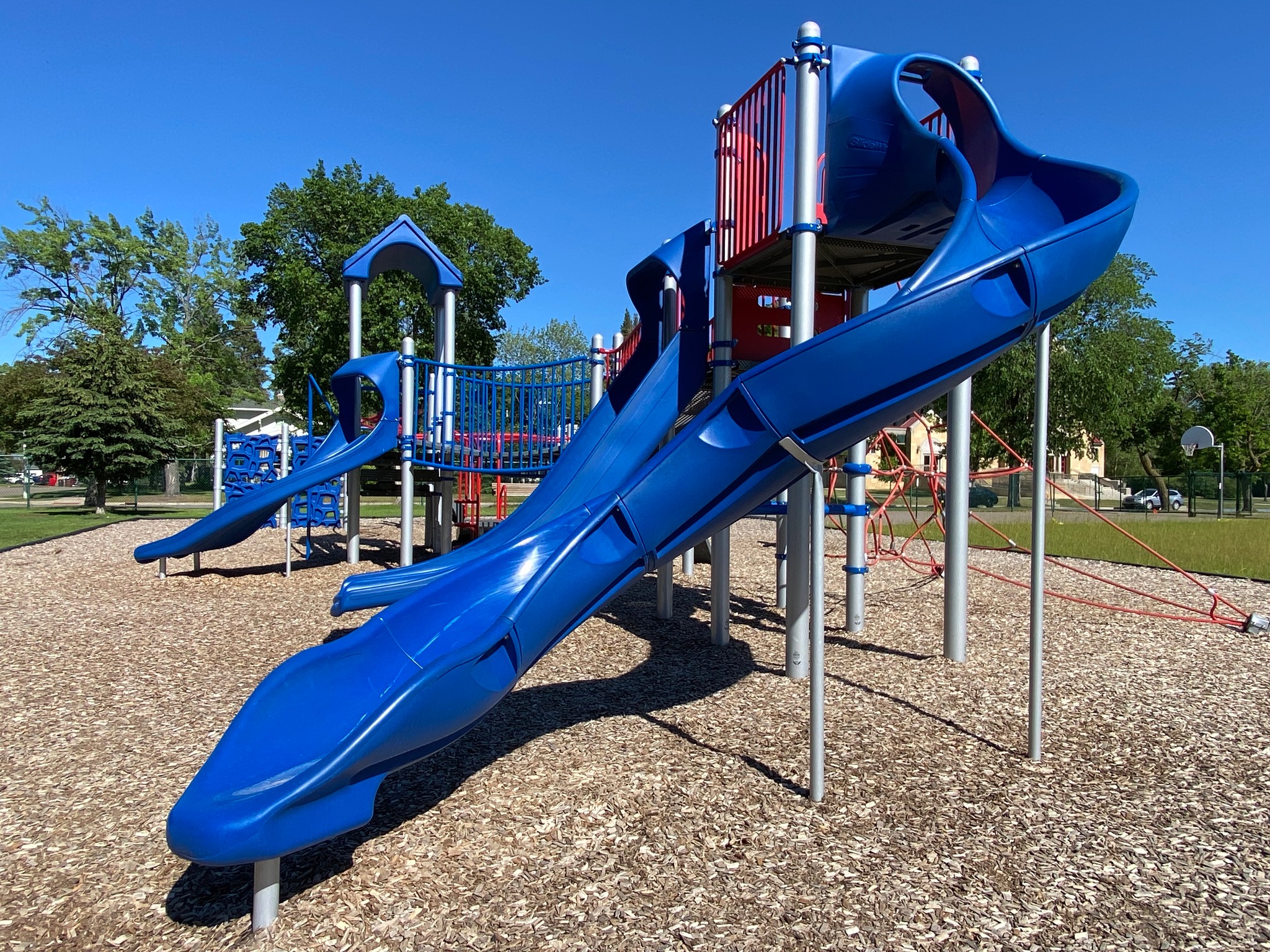 Community + School Playground Design Installation in Minneapolis