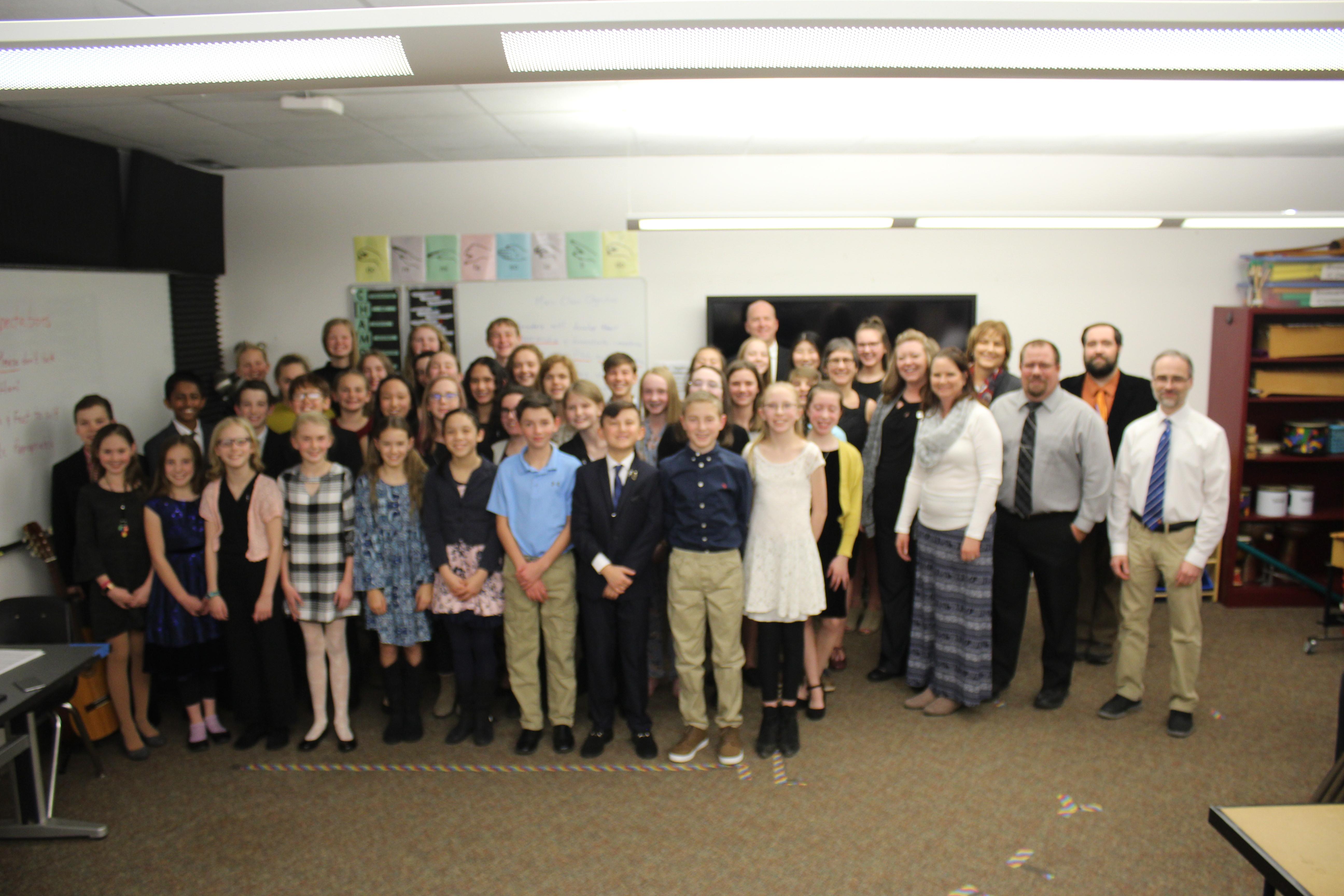 Flagstaff Academy 17 New NJHS Inductees! Flagstaff Academy