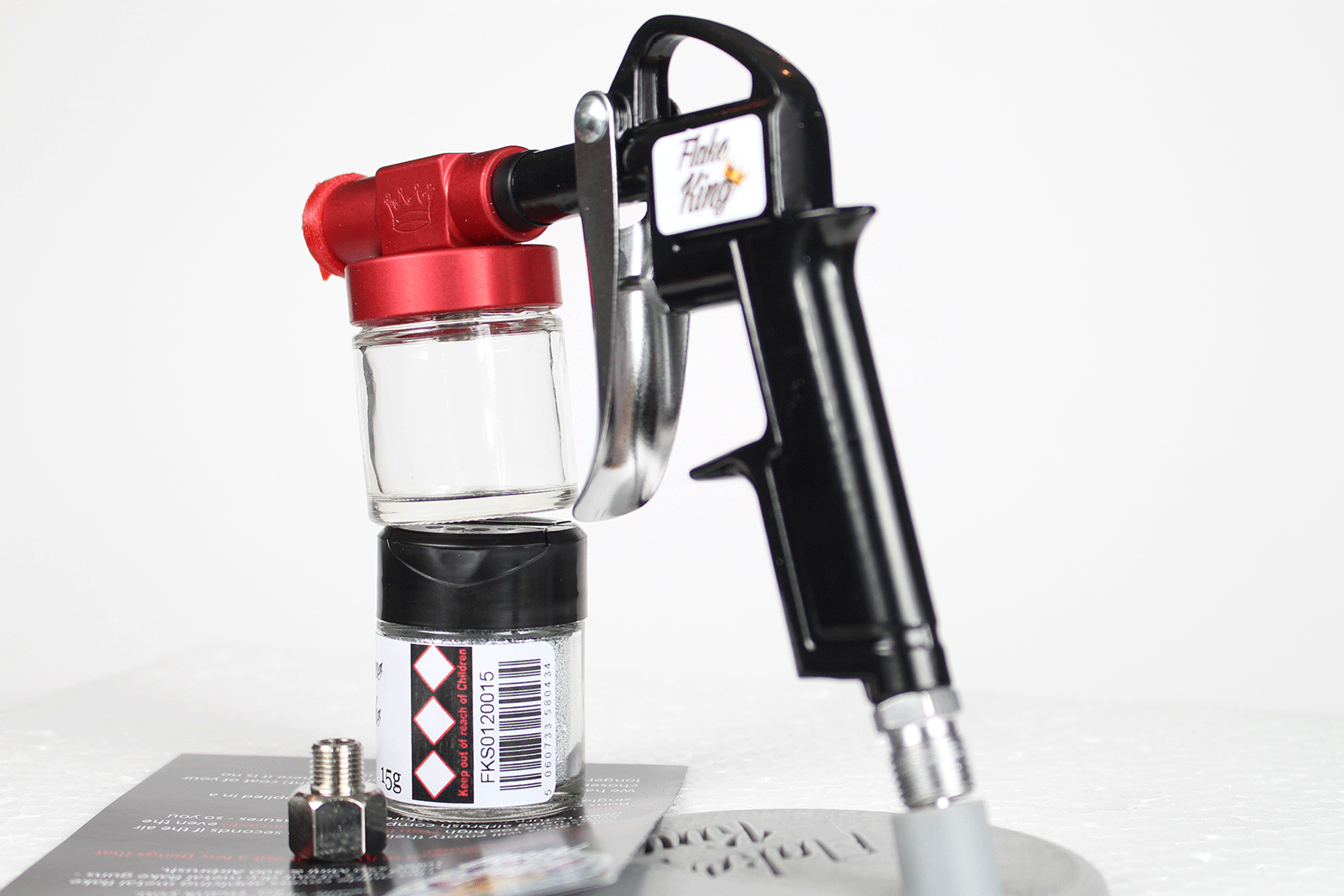 Flake King 550 Mini Dry Metal Flake Gun