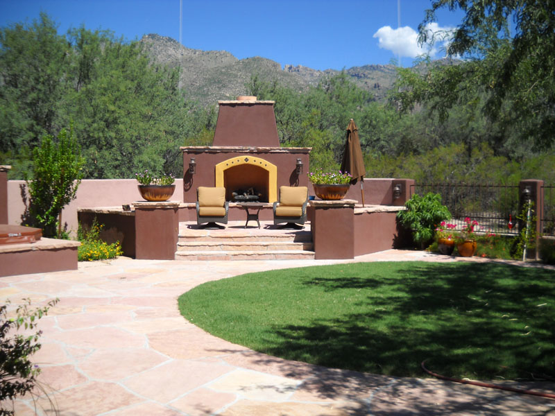 Outdoor Fireplace Gallery Flame Connection Serving Southern AZ Since 1988