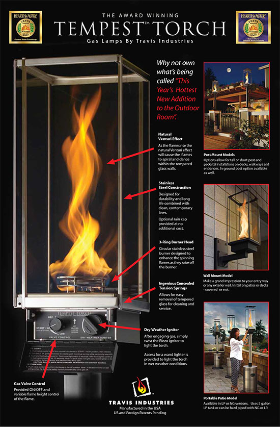 Award Winning Tempest Torch now at Flame Connection, Tucson and