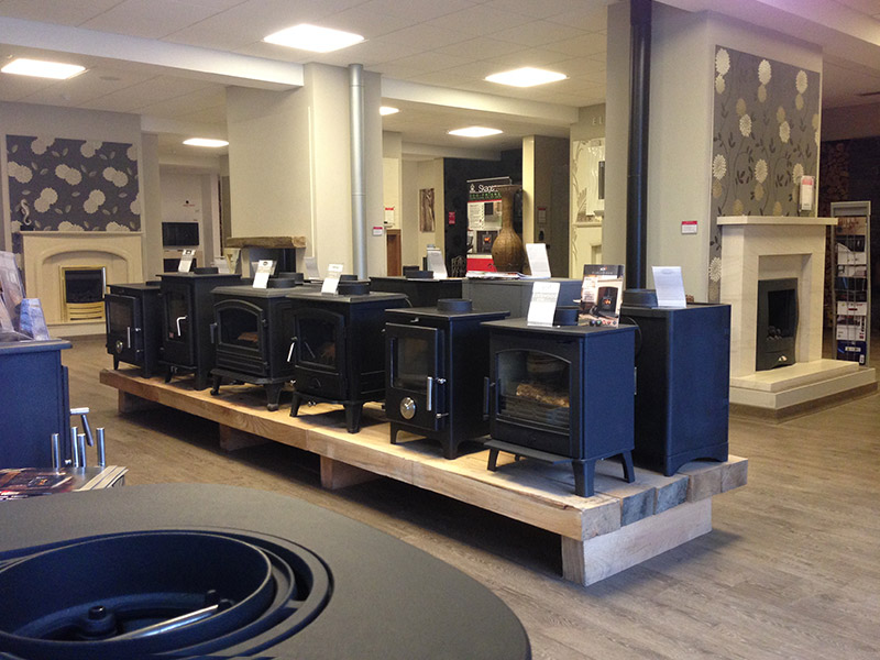 Stunning Fireplace & Stove Showroom in Manchester Flames.co.uk