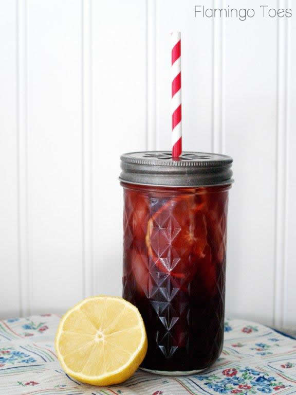 Lemon and Berry Tea Cooler