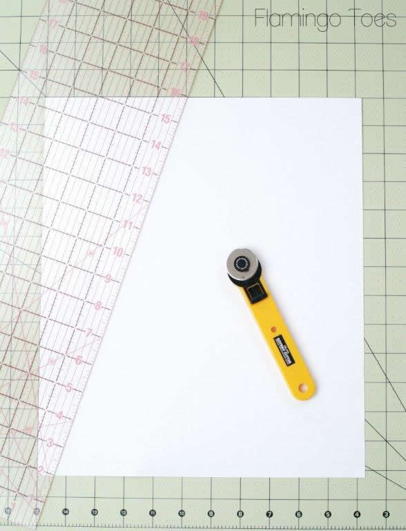 How to Make a Fabric Covered Artwork Mat
