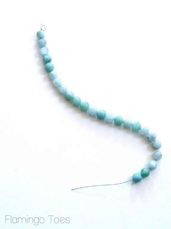 Rhinestone Brooch and Bead Necklace Tutorial