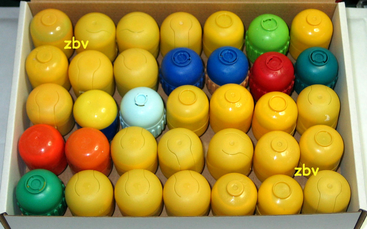 75 ct KINDER SURPRISE EGGS TOYS in capsules Ferrero EUROPE GERMANY