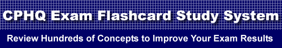 CPHQ Exam Flashcards Study System [Order Form]