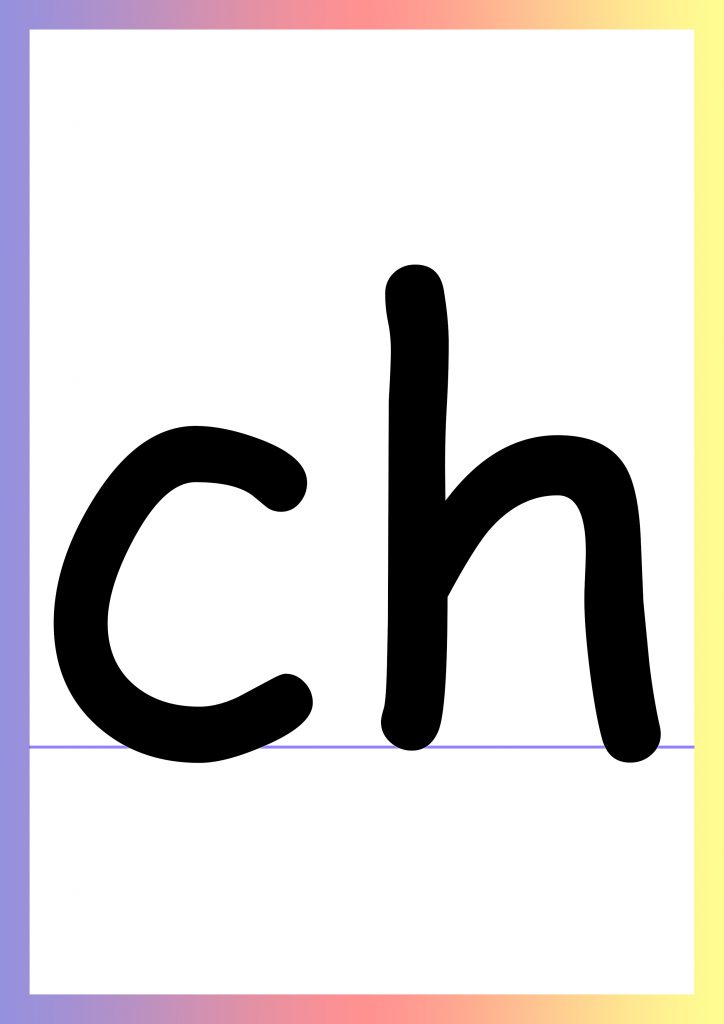 FREE Digraph flashcards teach advanced phonics!
