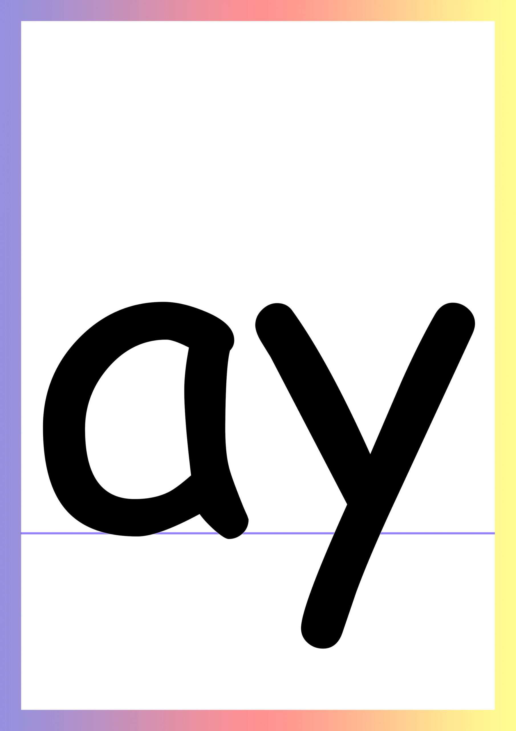 FREE Digraph flashcards teach advanced phonics!