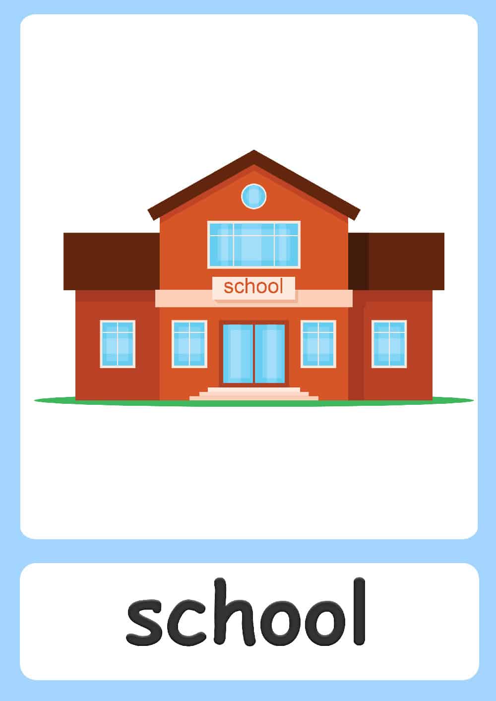 Places flashcards for kids! Teach places in the city and the countryside!