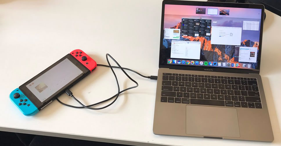 เผยสัมพันธ์ลับระหว่าง Nintendo Switch กับ MacBook Pro สามารถชาร์จ